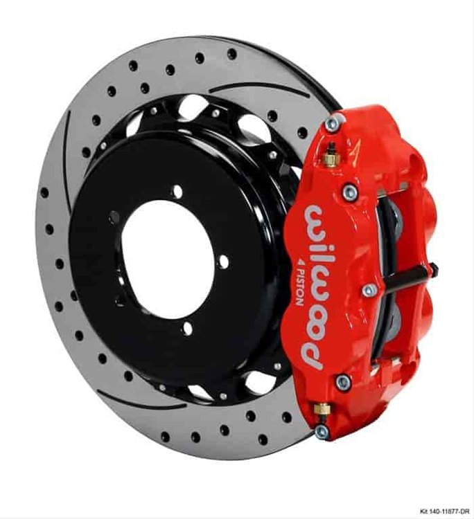 Forged Narrow Superlite 4R Big Brake Rear Parking Brake Kit