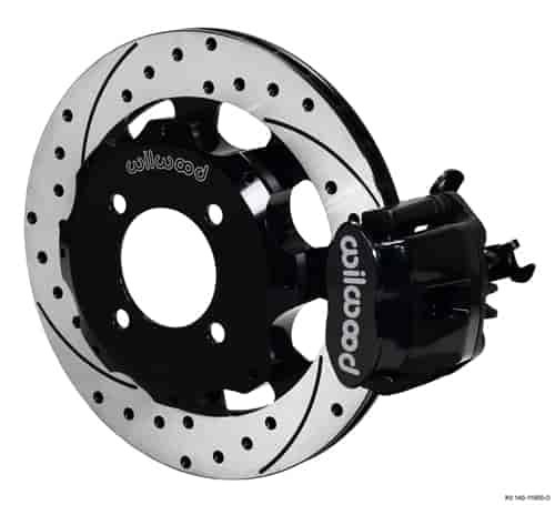 Combination Parking Brake Caliper Rear Brake Kit 2011-2014 Ford Fiesta