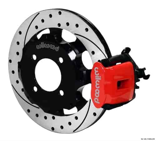 Combination Parking Brake Caliper Rear Brake Kit 2011-2014 Ford Fiesta