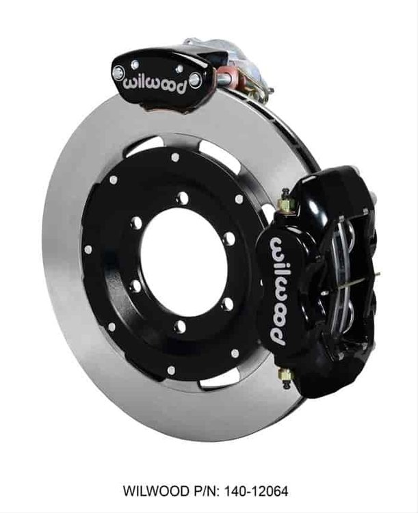 Forged Dynalite Rear Brake Kit w/ MC4 Parking Brake Shelby CSX6000