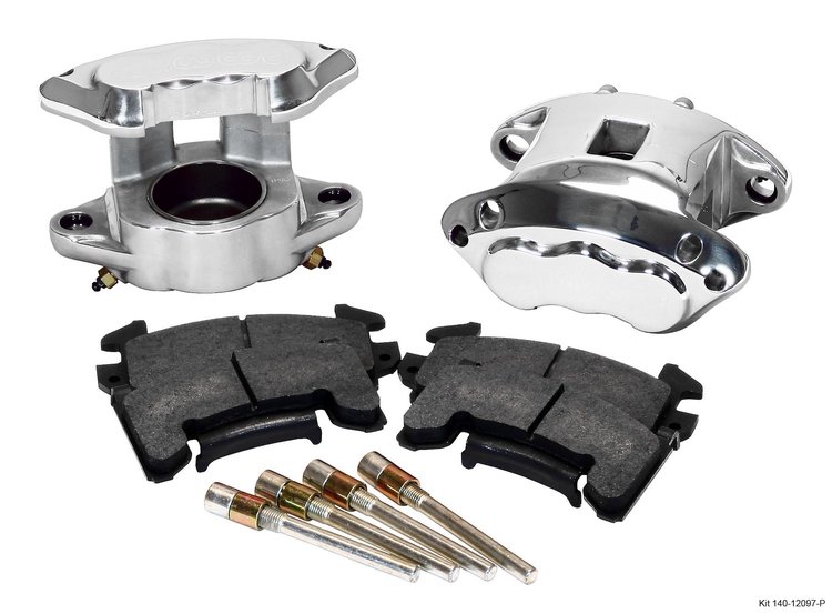 D154 Single Piston Front Caliper Kit Bore Size: 2.50"