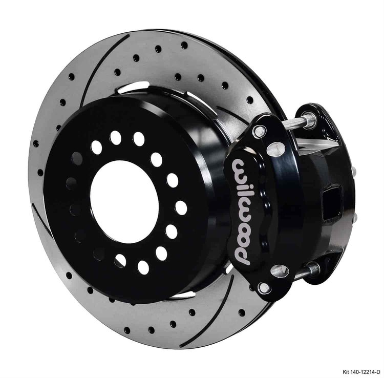 D154 Rear Parking Brake Kit Rear End: 8-3/4" & 9-3/4" Mopar/Dana 60 (2.36'' Axle Offset)