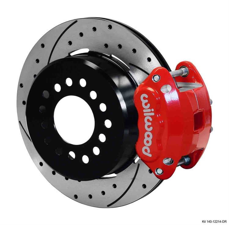 D154 Rear Parking Brake Kit Rear End: 8-3/4" & 9-3/4" Mopar/Dana 60 (2.36'' Axle Offset)