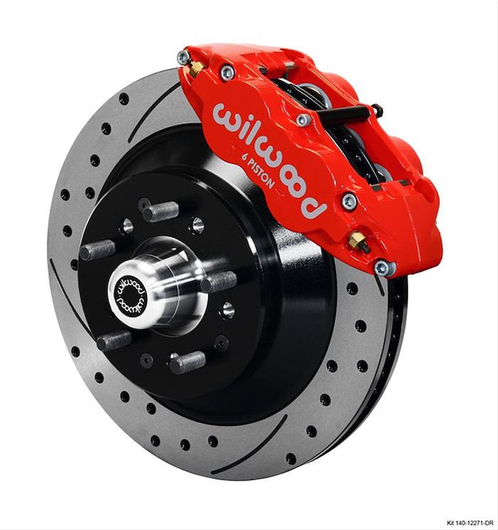 Superlite 6R Front Brake Kit 1962-1972 B&E Body Drum Spindle