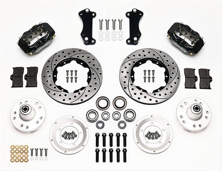 Forged Dynalite Pro Series Front Hub Kit Heidts 2" Drop Spindle