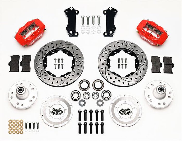 Forged Dynalite Pro Series Front Hub Kit Heidts 2" Drop Spindle