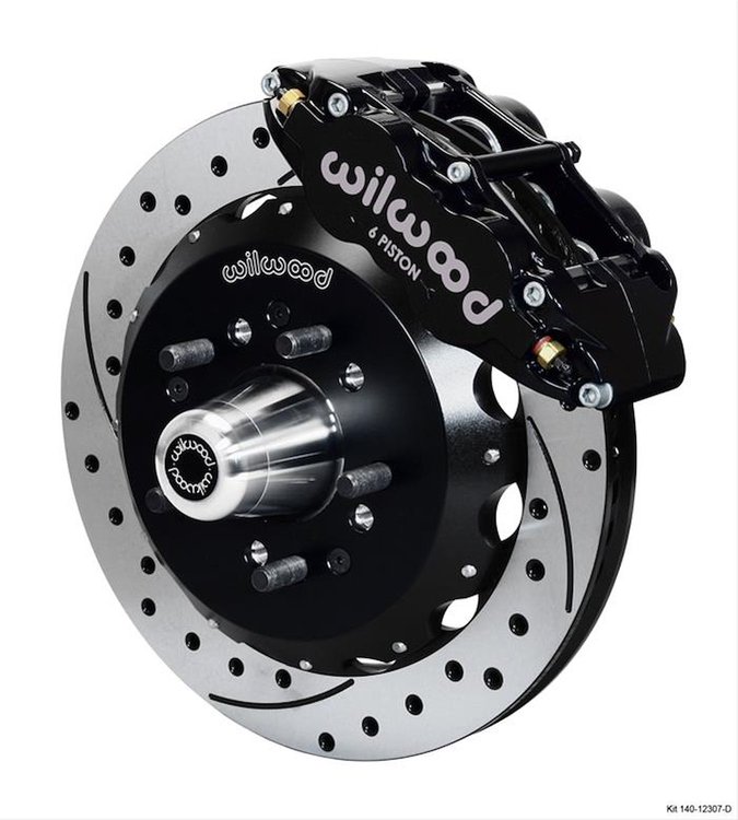 Forged Narrow Superlite 6R Big Brake Kit 1955-1957 GM Vehicles