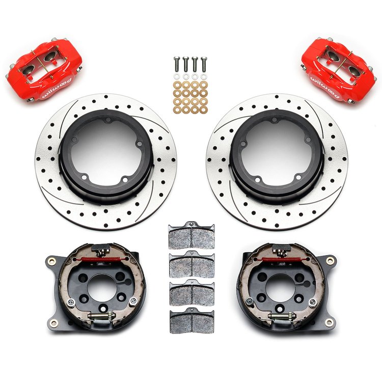 140-12420-DR Forged Dynalite Rear Parking Brake Kit