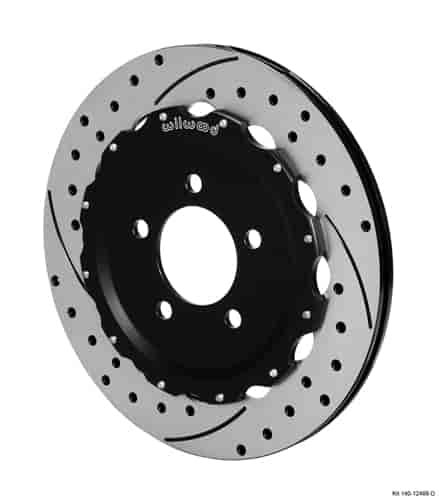 Rear Brake Rotor Upgrade Kit 2005-2013 Ford Mustang