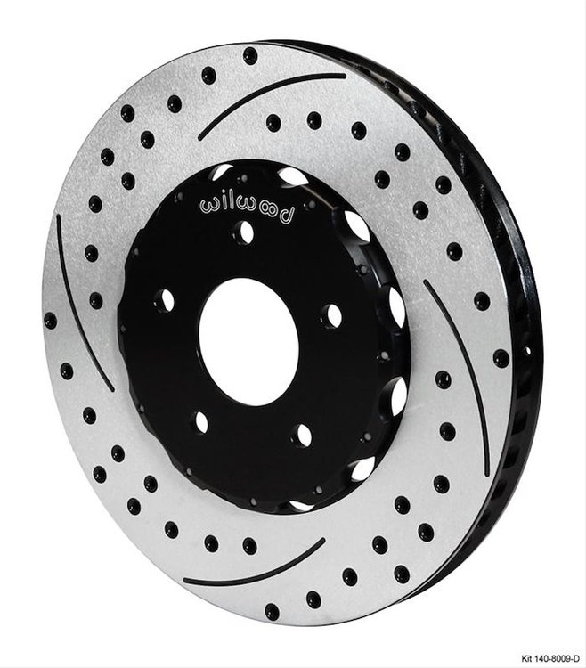 Front Brake Rotor Upgrade Kit 2006-2013 Chevy Corvette
