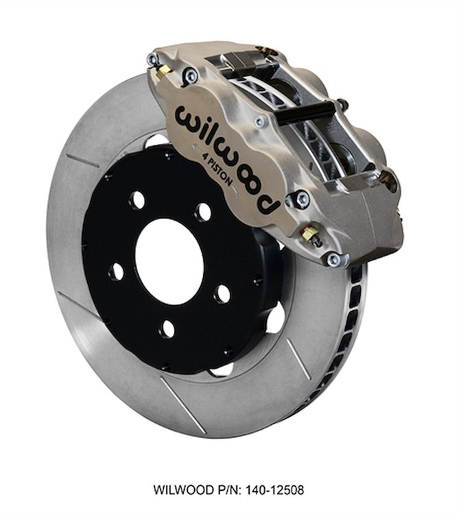 Forged Superlite 4R Front Race Brake Kit 2005-2014 Ford Mustang