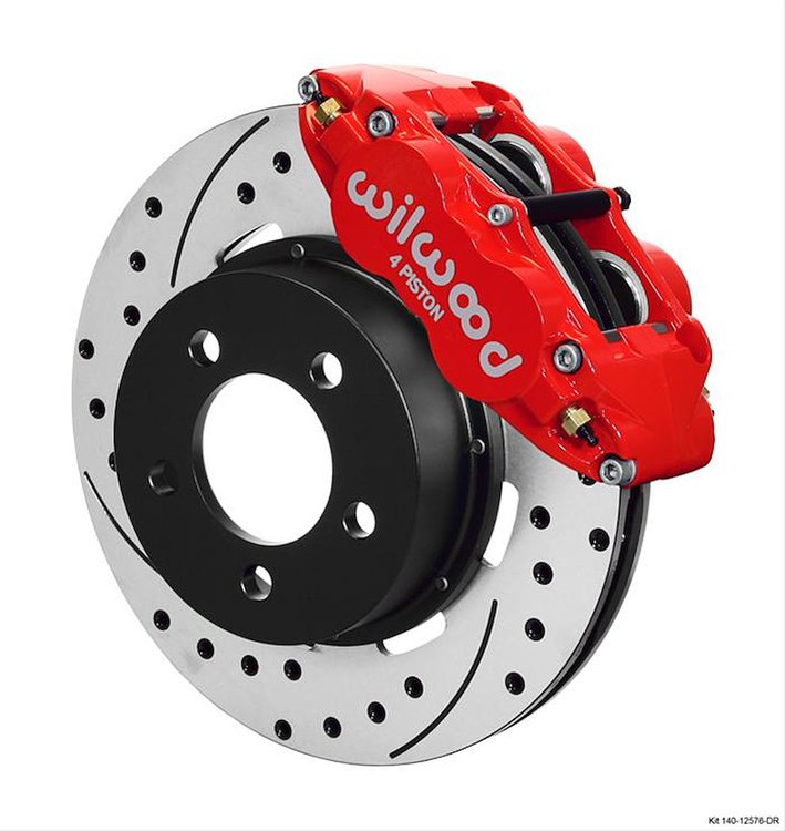 Forged Narrow Superlite 4R Big Brake Front Brake Kit 1984-2006 Jeep Vehicles