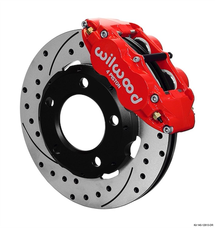 Forged Narrow Superlite 4R Big Brake Front Brake Kit 1981-1986 Jeep Vehicles