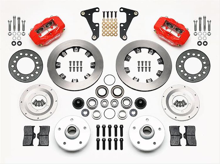 Forged Dynalite Pro Series Front Hub Kit 1940-1952 Oldsmobile Vehicles