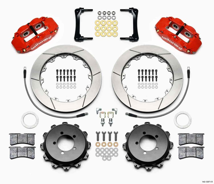 Forged Narrow Superlite 4R Big Brake Rear Brake Kit For OE Parking Brake