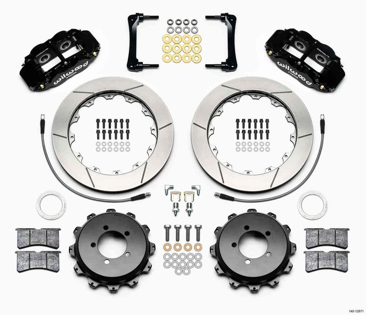 Forged Narrow Superlite 4R Big Brake Rear Brake Kit For OE Parking Brake