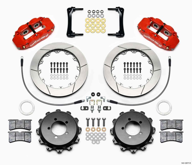 Forged Narrow Superlite 4R Big Brake Rear Brake Kit For OE Parking Brake