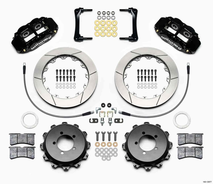 Forged Narrow Superlite 4R Big Brake Rear Brake Kit For OE Parking Brake