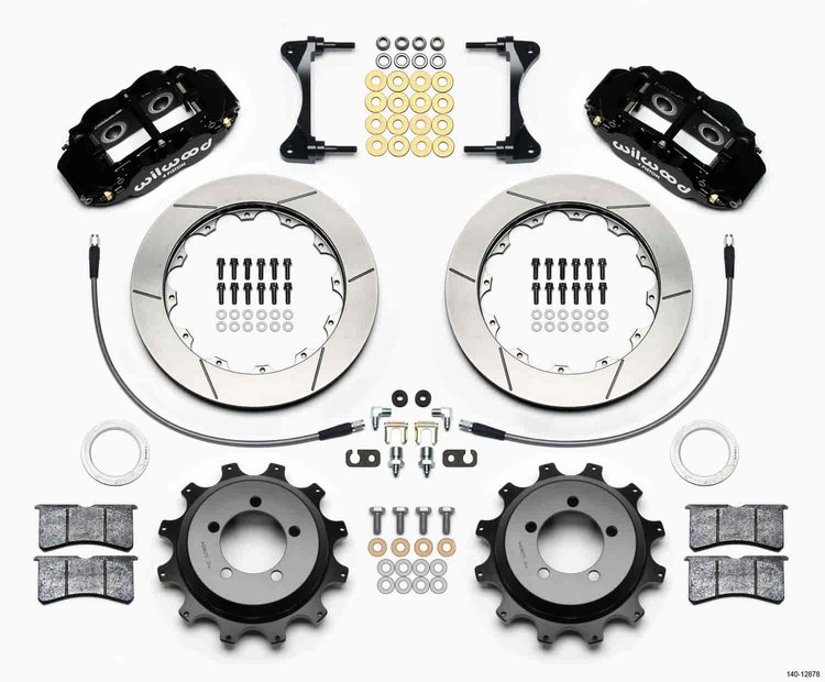 Forged Narrow Superlite 4R Big Brake Rear Brake Kit For OE Parking Brake