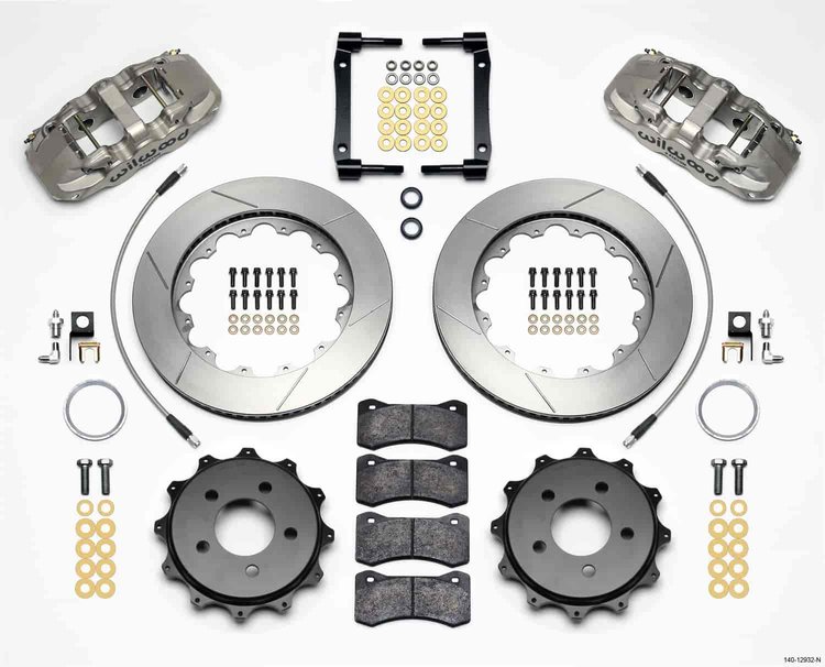 AERO4 Big Brake Rear Brake Kit for OE Parking Brake 2008-2009 Pontiac G8