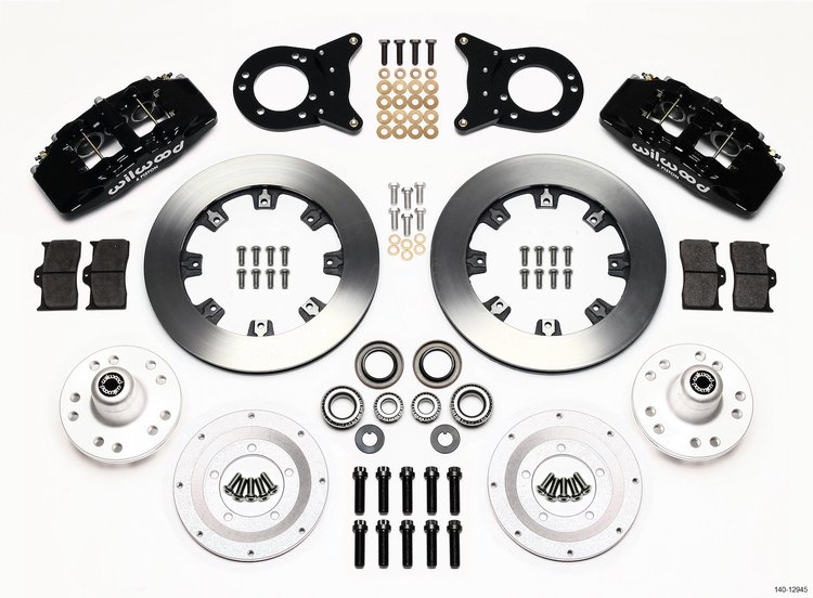 DynaPro 6 Big Brake Front Hub Kit 1970-1974 Ford/Mercury Vehicles