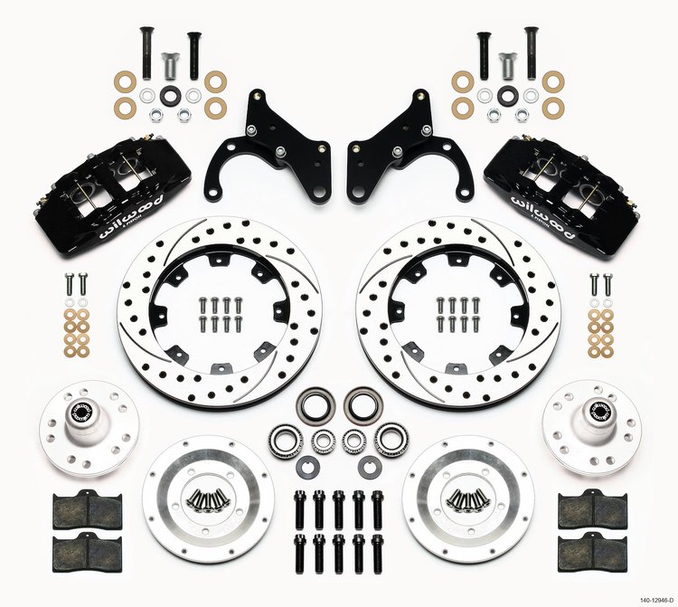 DynaPro 6 Big Brake Front Hub Kit 1968-1982 Chevy Vehicles