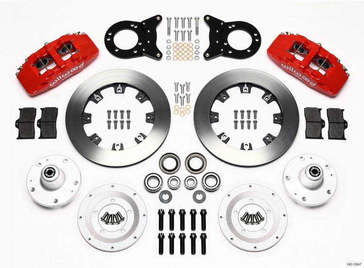 DynaPro 6 Big Brake Front Hub Kit 1963-1970 Ford/Mercury Vehicles