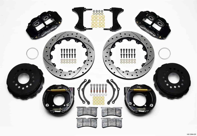 Forged Narrow Superlite 4R Big Brake Rear Parking Brake Kit