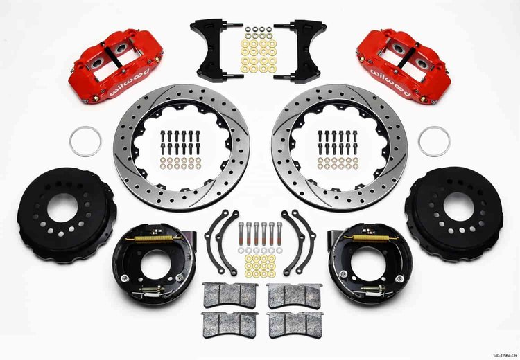Forged Narrow Superlite 4R Big Brake Rear Parking Brake Kit
