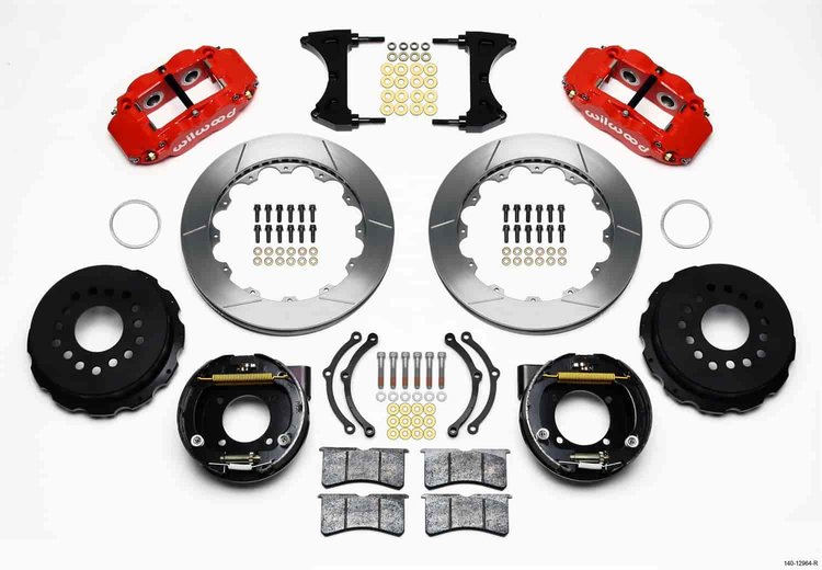 Forged Narrow Superlite 4R Big Brake Rear Parking Brake Kit