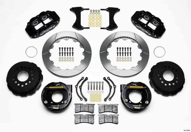 Forged Narrow Superlite 4R Big Brake Rear Parking Brake Kit
