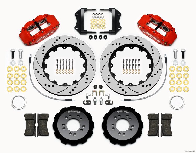 Forged Narrow Superlite 6R Big Brake Kit 2013-2014 Ford Focus ST