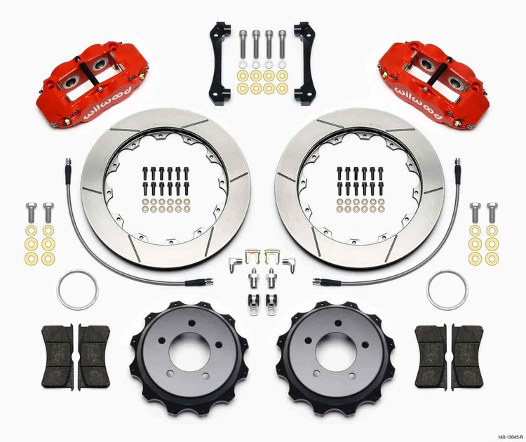 Forged Narrow Superlite 4R Big Brake Rear Brake Kit For OE Parking Brake