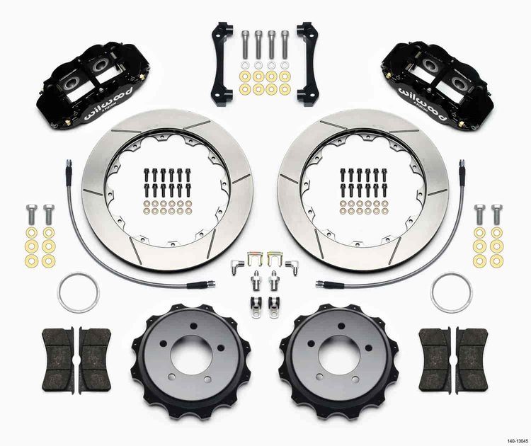 Forged Narrow Superlite 4R Big Brake Rear Brake Kit For OE Parking Brake