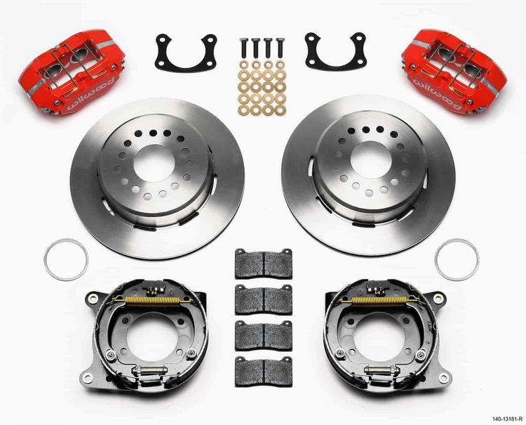 Dynapro Rear Parking Brake Kit Rear End Axle: Big Ford New Style
