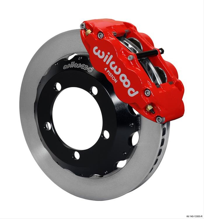 Forged Narrow Superlite 4R Big Brake Front Brake Kit 1976-1977 Ford Bronco
