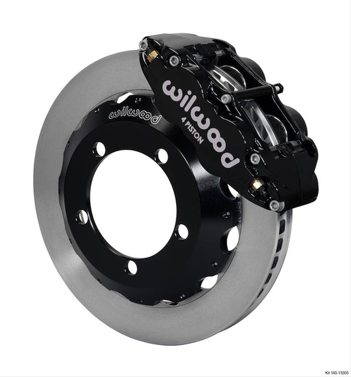 Forged Narrow Superlite 4R Big Brake Front Brake Kit 1976-1977 Ford Bronco