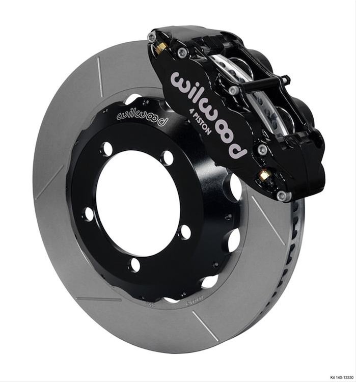 Forged Narrow Superlite 4R Big Brake Front Brake Kit 1976-1977 Ford Bronco
