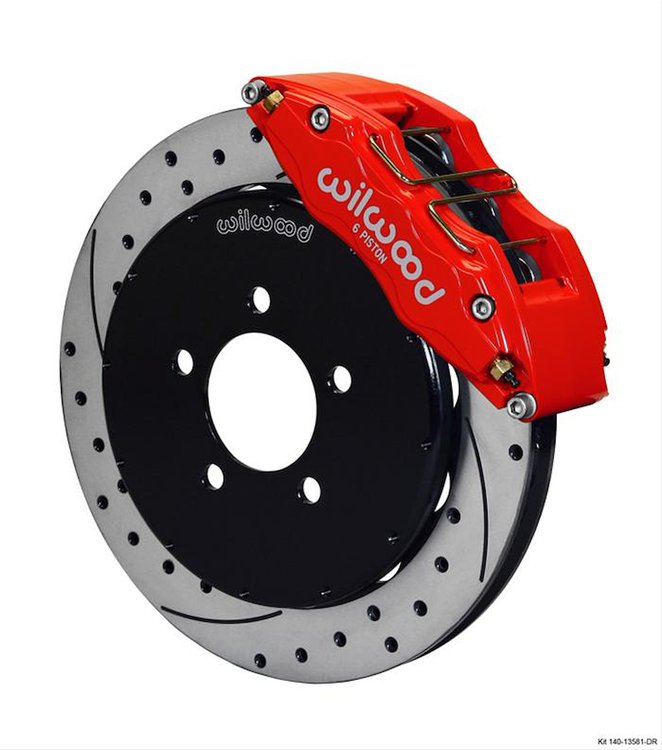DynaPro 6 Big Brake Front Hat Kit 2004-2013 Mazda 3