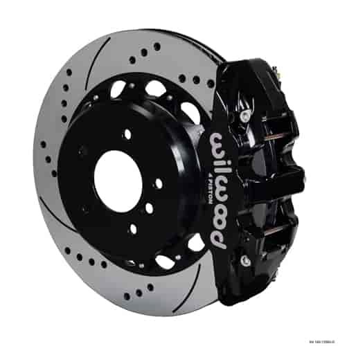 AERO4 Big Brake Rear Brake Kit for OE Parking Brake 2006-2013 BMW 128i/135i/323i/325i/328i/330i/335i