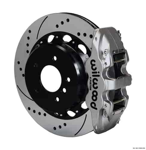 AERO4 Big Brake Rear Brake Kit for OE Parking Brake 2006-2013 BMW 128i/135i/323i/325i/328i/330i/335i