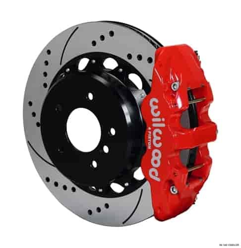 AERO4 Big Brake Rear Brake Kit for OE Parking Brake 2006-2013 BMW 128i/135i/323i/325i/328i/330i/335i