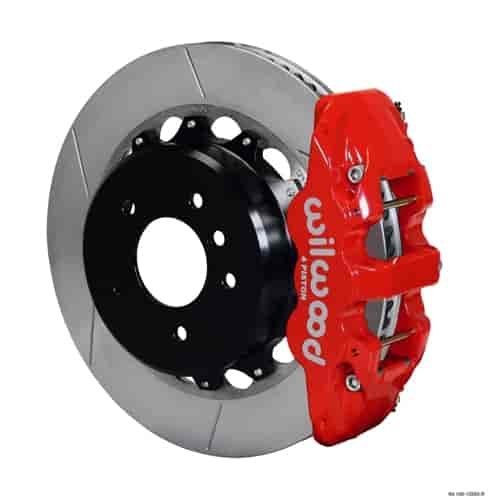 AERO4 Big Brake Rear Brake Kit for OE Parking Brake 2006-2013 BMW 128i/135i/323i/325i/328i/330i/335i