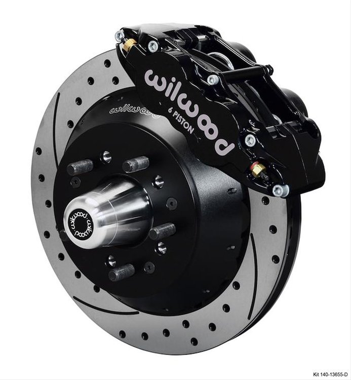 Forged Narrow Superlite 6R Big Brake Kit 1957-1968 Edsel/Ford/Mercury Vehicles