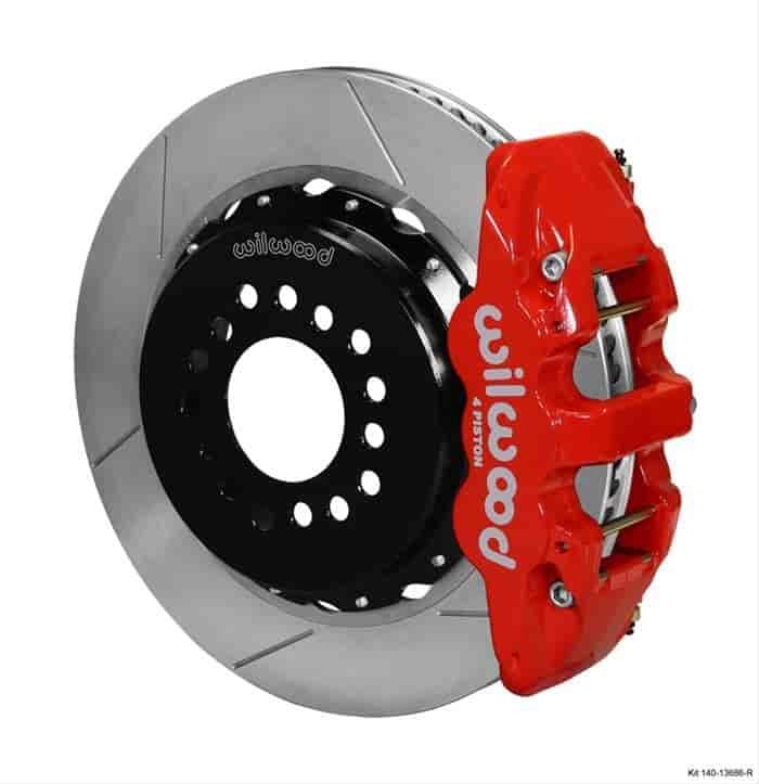 AERO4 Big Brake Rear Brake Kit for OE Parking Brake 2005-2014 Ford Mustang