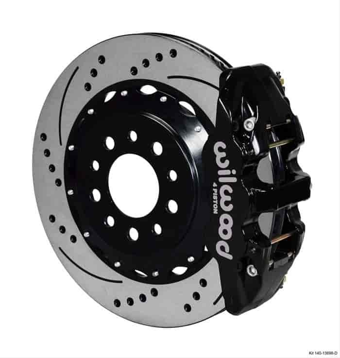 AERO4 Big Brake Rear Brake Kit for OE Parking Brake 2014-2016 Chevy Corvette