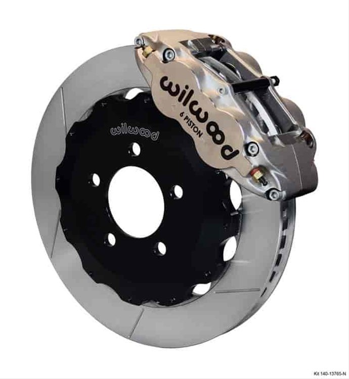 Forged Narrow Superlite 6R Big Brake Kit 1964-1970 Ford Mustang w/ Detroit Speed Suspension