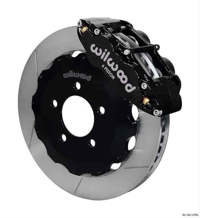 Forged Narrow Superlite 6R Big Brake Kit 1964-1970 Ford Mustang w/ Detroit Speed Suspension