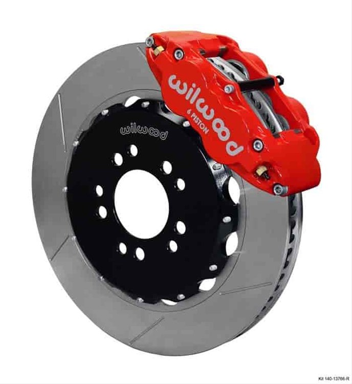 Forged Narrow Superlite 6R Big Brake Kit 1964-1970 Ford Mustang w/ Detroit Speed Suspension