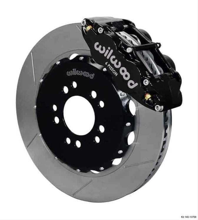 Forged Narrow Superlite 6R Big Brake Kit 1964-1970 Ford Mustang w/ Detroit Speed Suspension